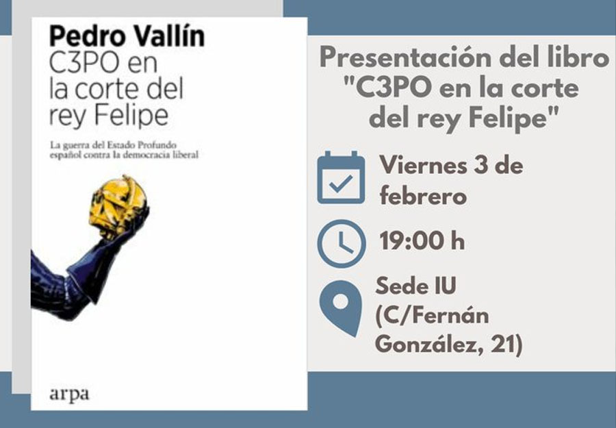 Presentación C3PO en la corte del rey Felipe, de Pedro Vallin