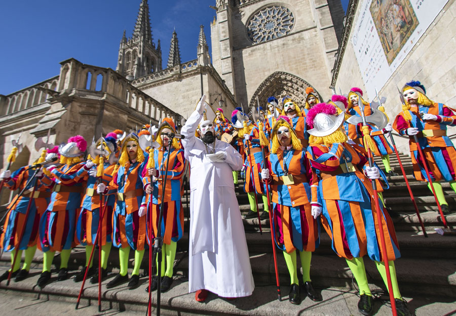Canto de chirigotas Carnaval Burgos 2023