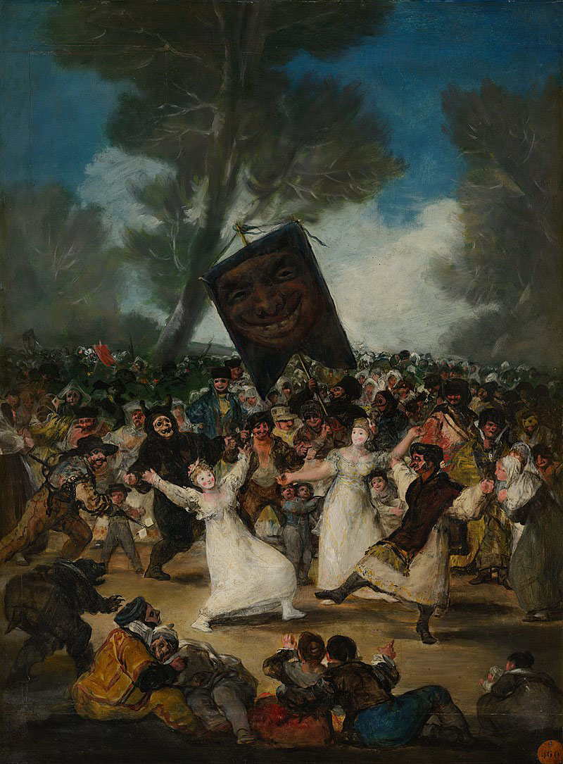 Francisco de Goya - Entierro de la Sardina