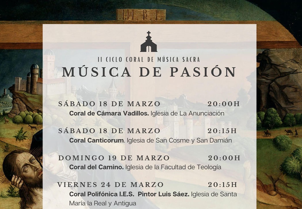 II Ciclo de música coral religiosa Música de pasión