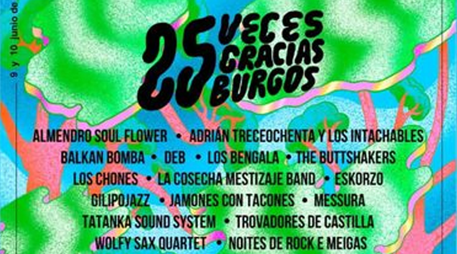 25 veces gracias Burgos