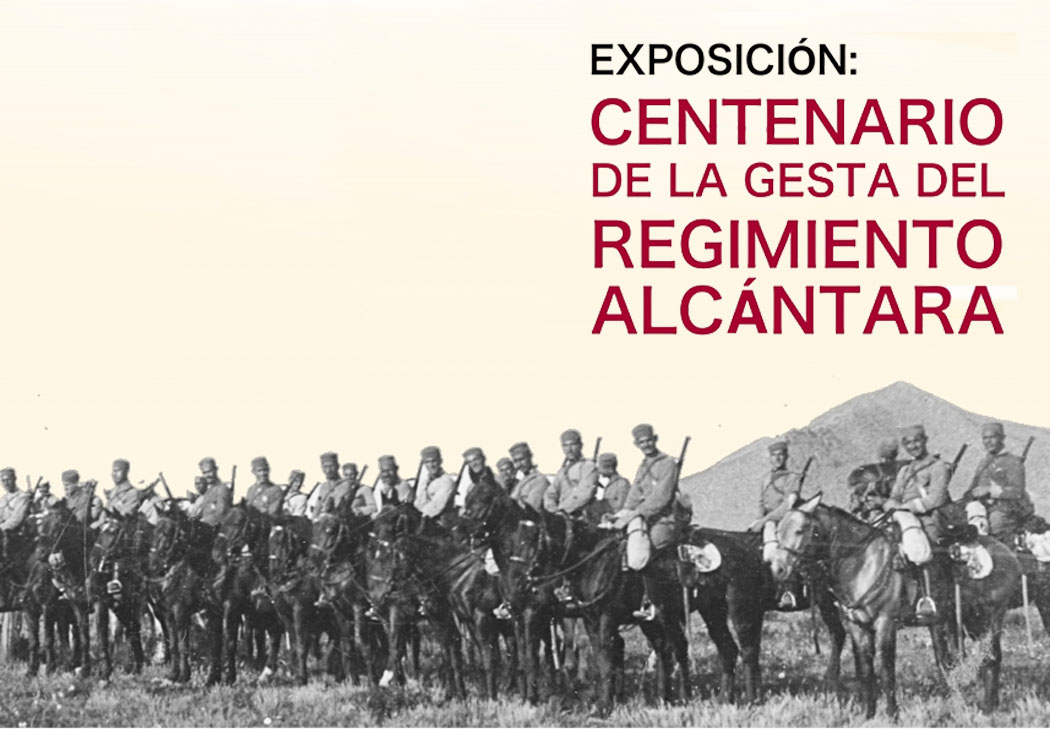 Exposicion Centenario Gesta del Regimiento Alcantara Noche Blanca 2023 Burgos