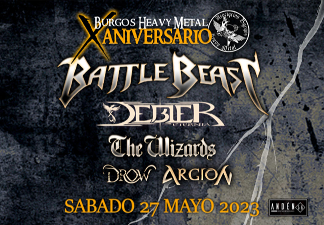 Battle Beast en Concierto en Burgos, España Heavy metal