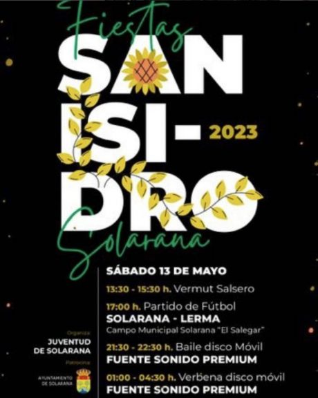Cartel Fiestas Solarana 2023