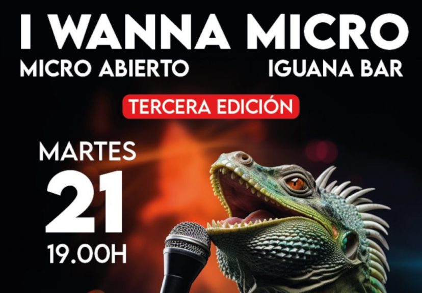 I wanna micro en Burgos, Iguana Bar
