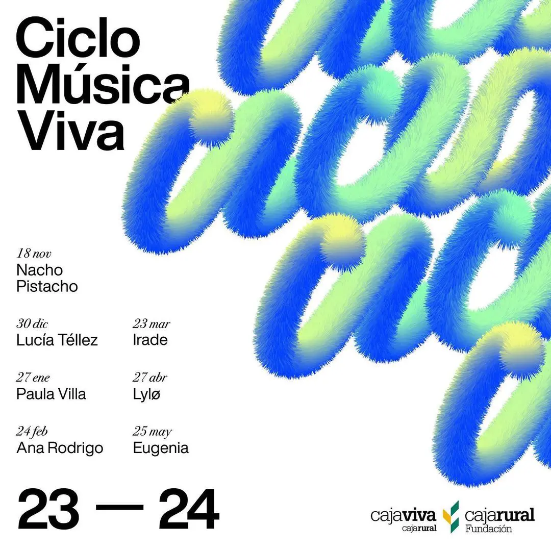 Cartel Ciclo Música Viva 2023 - 2024