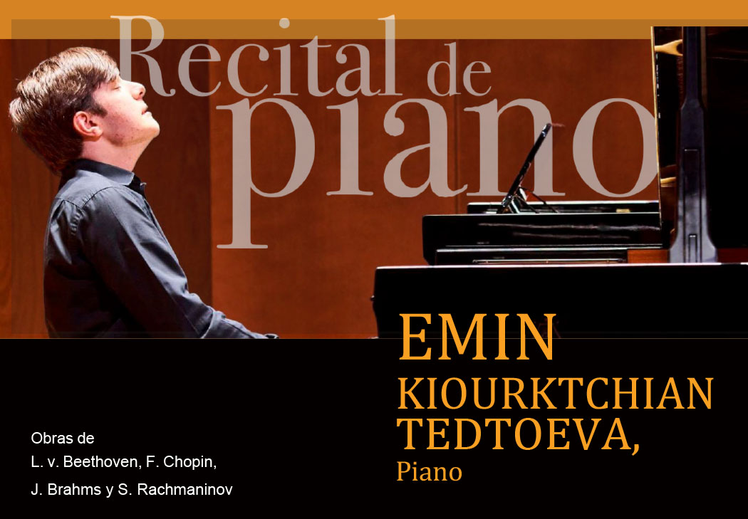 Recital de piano de Emin Kiourktchian Tedtoeva