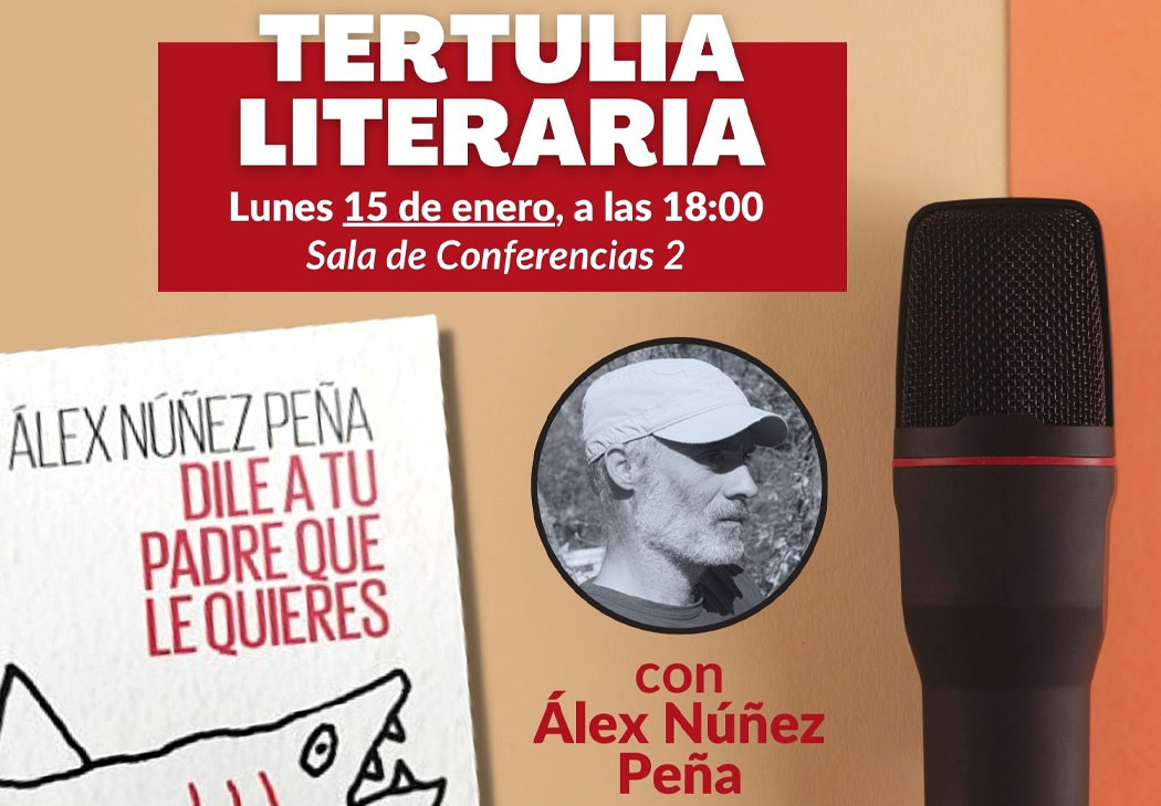 Tertulia literario con Alex Nuñez