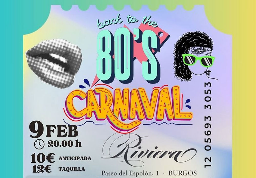 Back to 80s Carnaval Burgos 2024