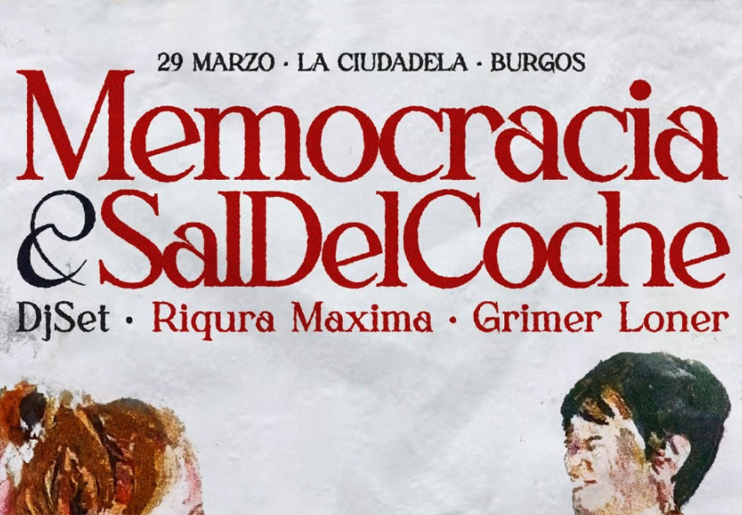Memocracia & Sal del Coche Concierto en Burgos 2024