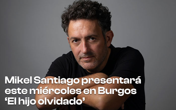 Mikel Santiago en Burgos