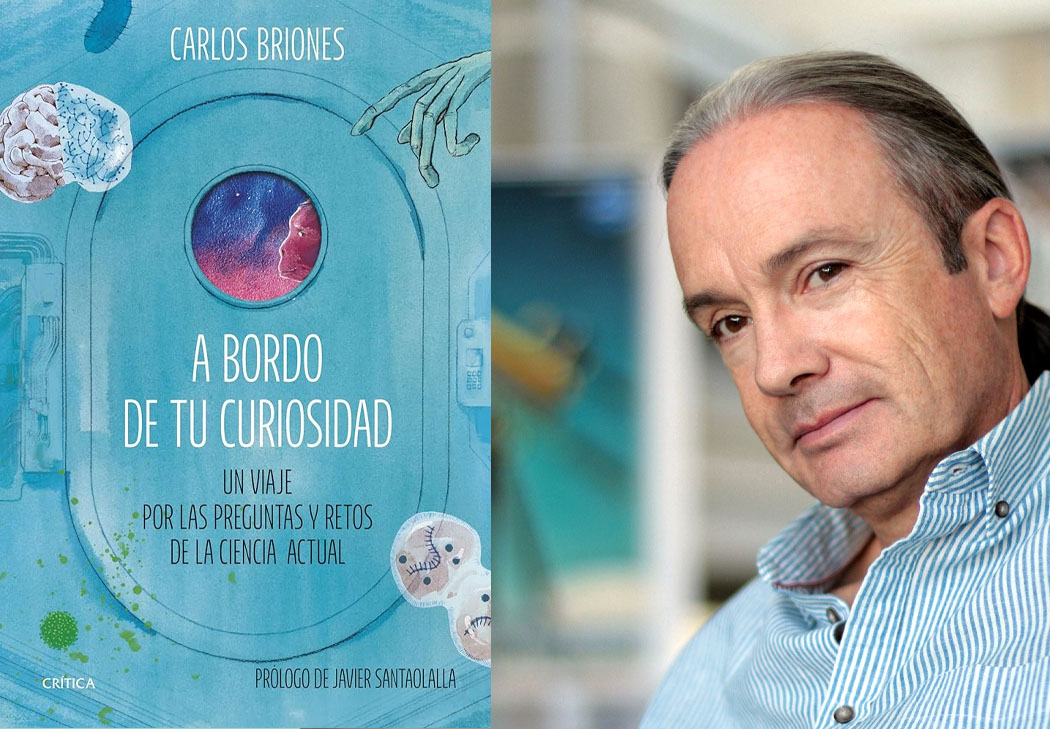 A borde de tu curiosidad de Carlos Briones en la Feria del Libro 2024