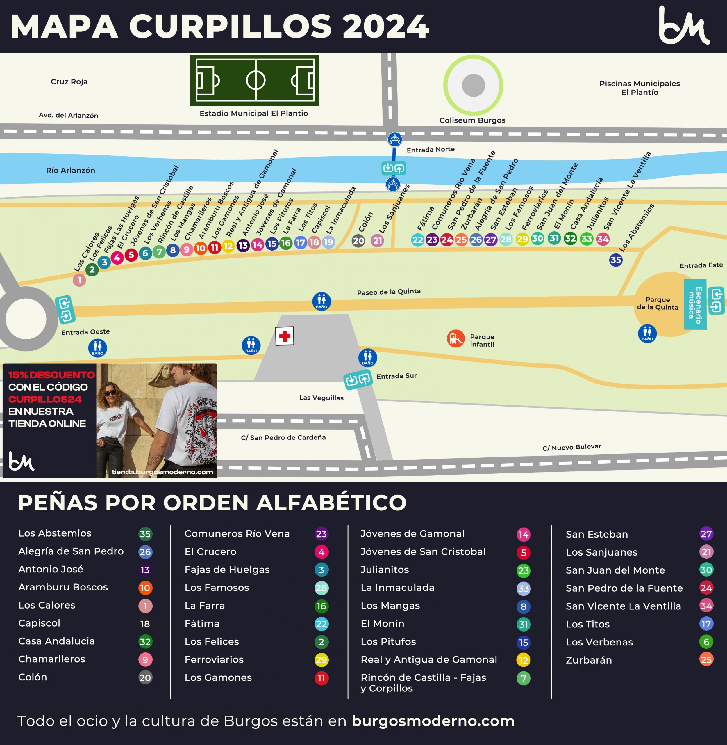 Mapa Curpillos 2024 Parral 2024