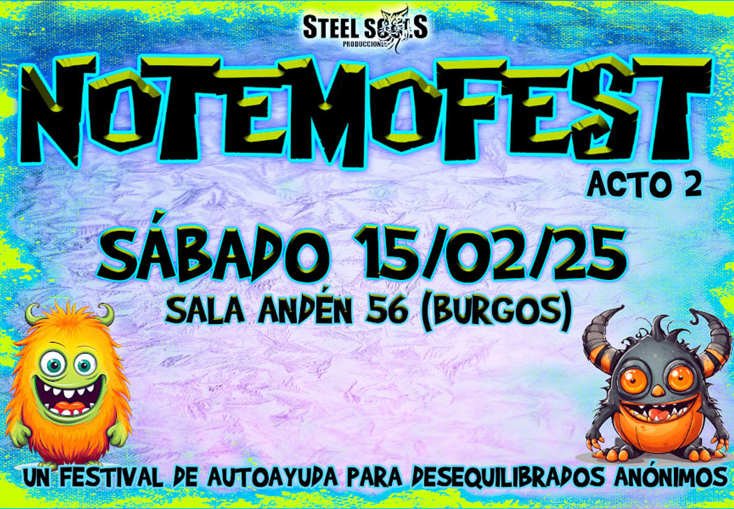 Notemofest 2025 en Burgos con El Reno Renardo, El Chivi o Mama Ladilla
