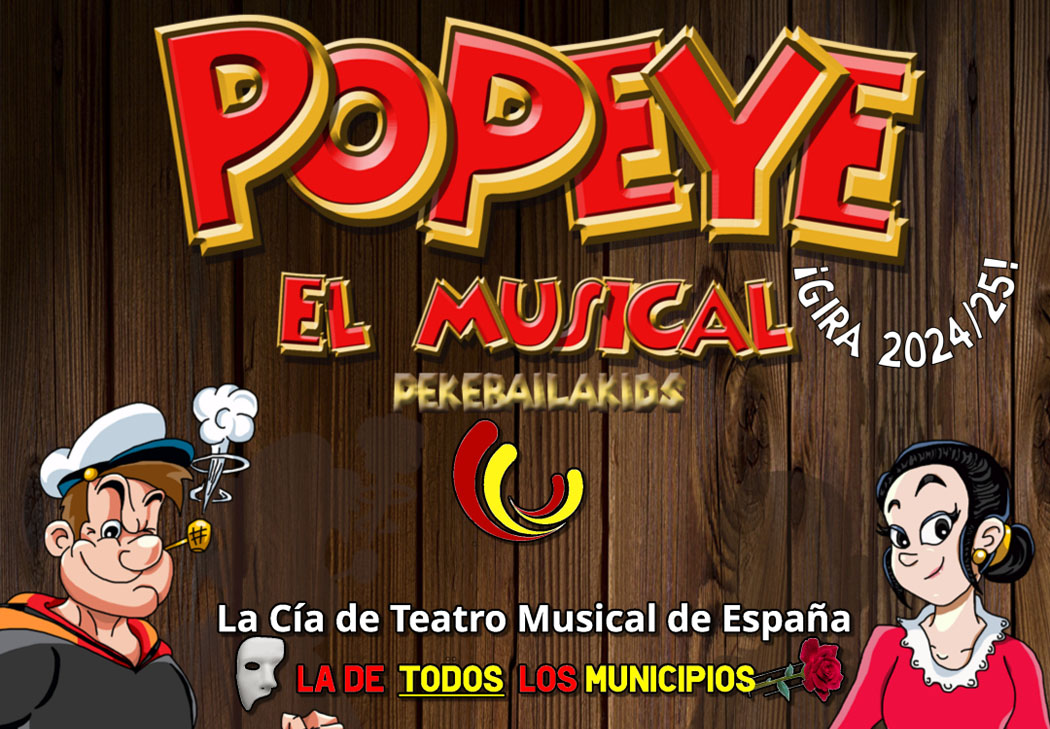 Popeye El Musical en Burgos